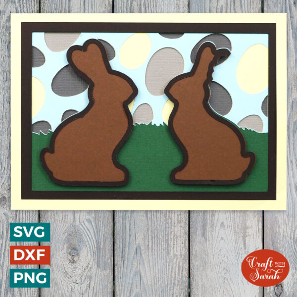 Chocolate Bunnies Card