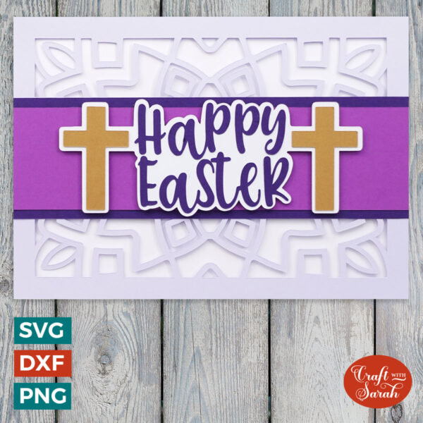 Happy Easter Ribbon Card