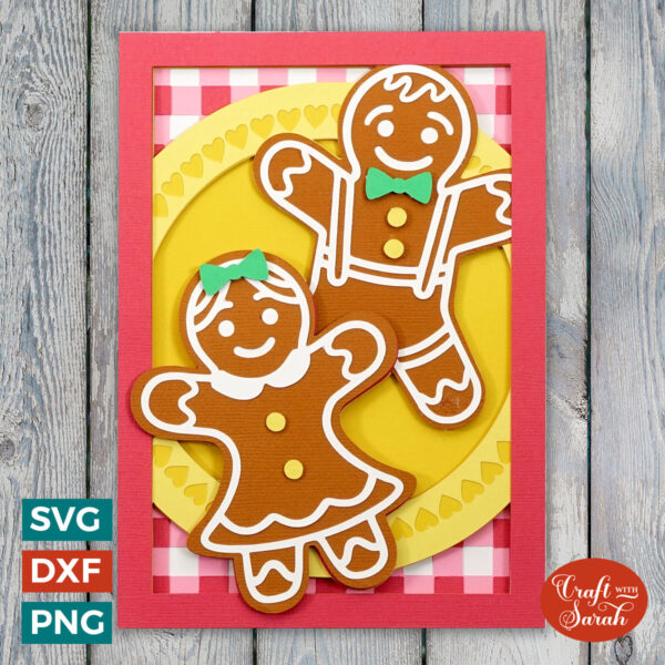 Gingerbread Cookies Card