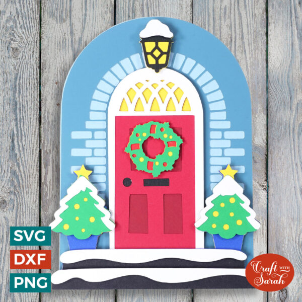 Christmas Door SVG