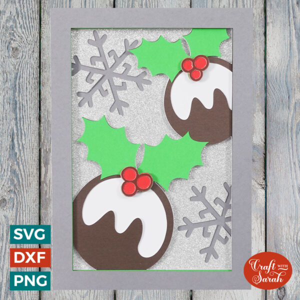 Christmas Puddings Card