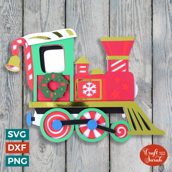 Christmas Train SVG