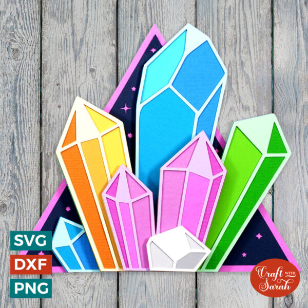 Crystals SVG