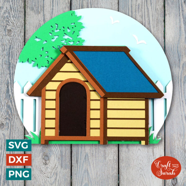 Dog Kennel SVG