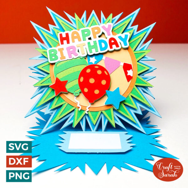 Happy Birthday Easel Card