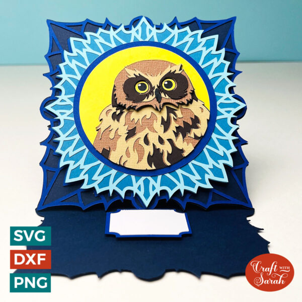 Owl Easel Card