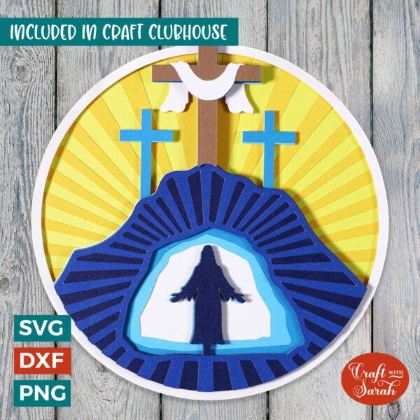 Easter Cave SVG