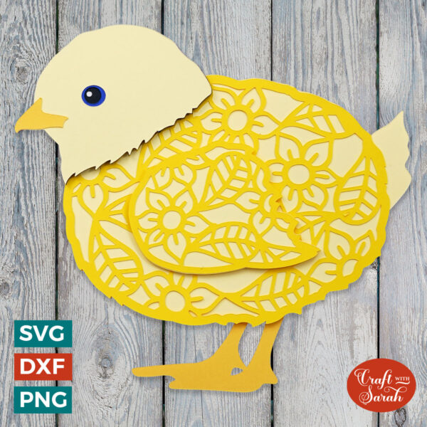 Flower Chick SVG