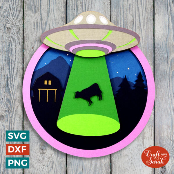 Flying Saucer SVG