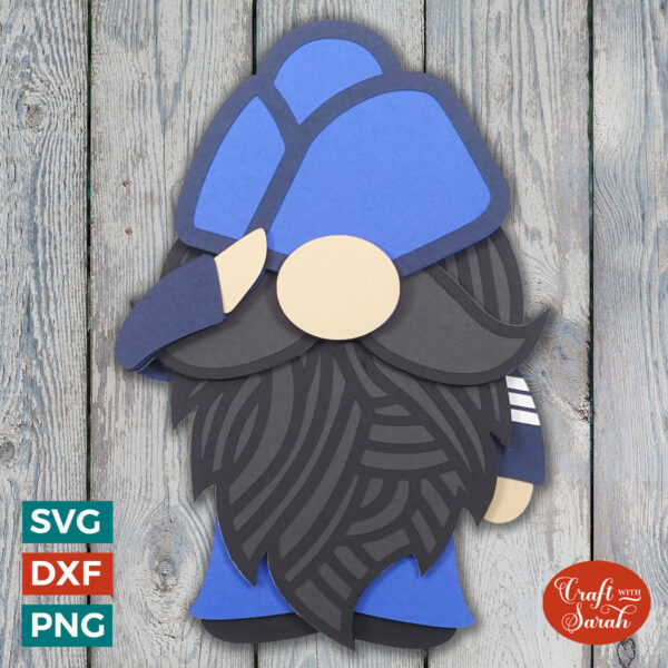 Airforce Gnome SVG - Male