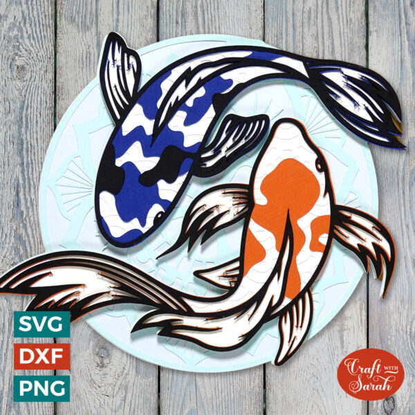 Koi Fish SVG