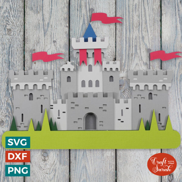 Medieval Castle SVG