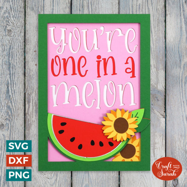 One in a Melon Card