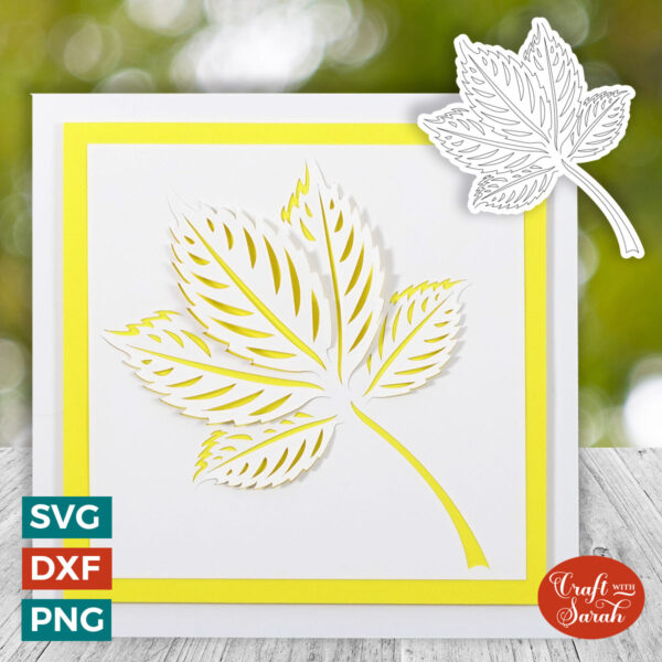 Single Leaf Bend Out Card