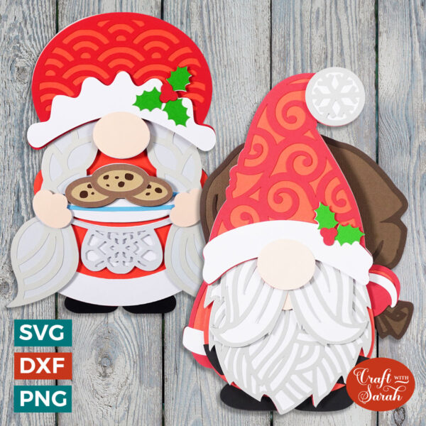 Santa Claus & Mrs Claus Gnomes