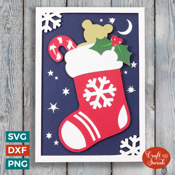 Christmas Stocking Card