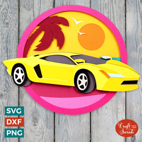 Supercar SVG