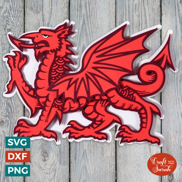 Welsh Dragon SVG