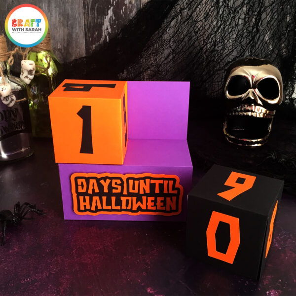 Halloween Countdown Cubes - Image 2