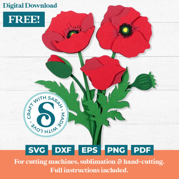 Poppies SVG