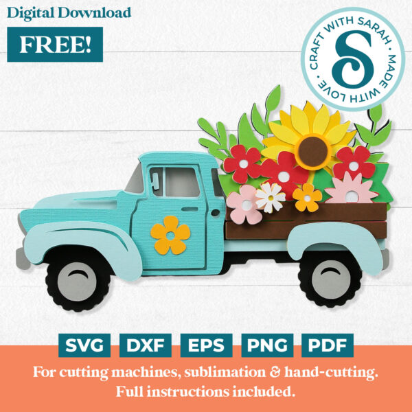 Summer Truck SVG