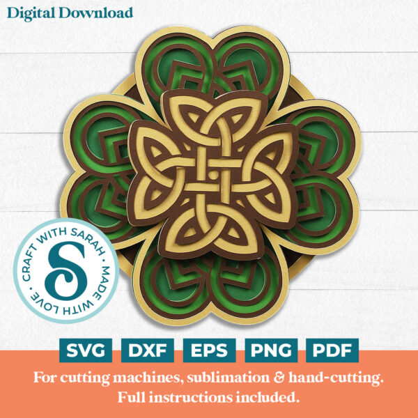 Celtic Mandala SVG