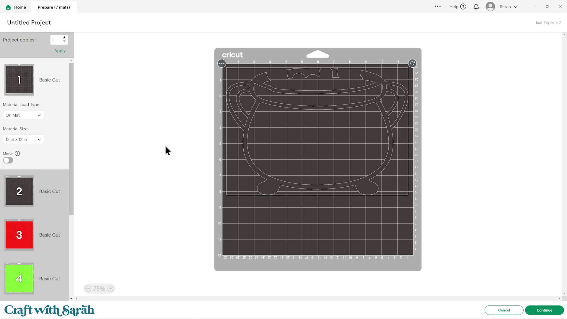 Window cling cauldron 7