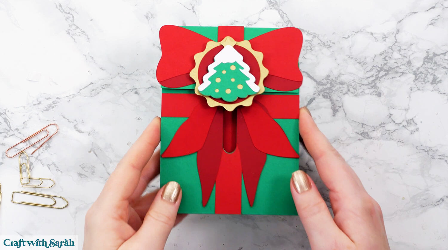 Gift card holder 38