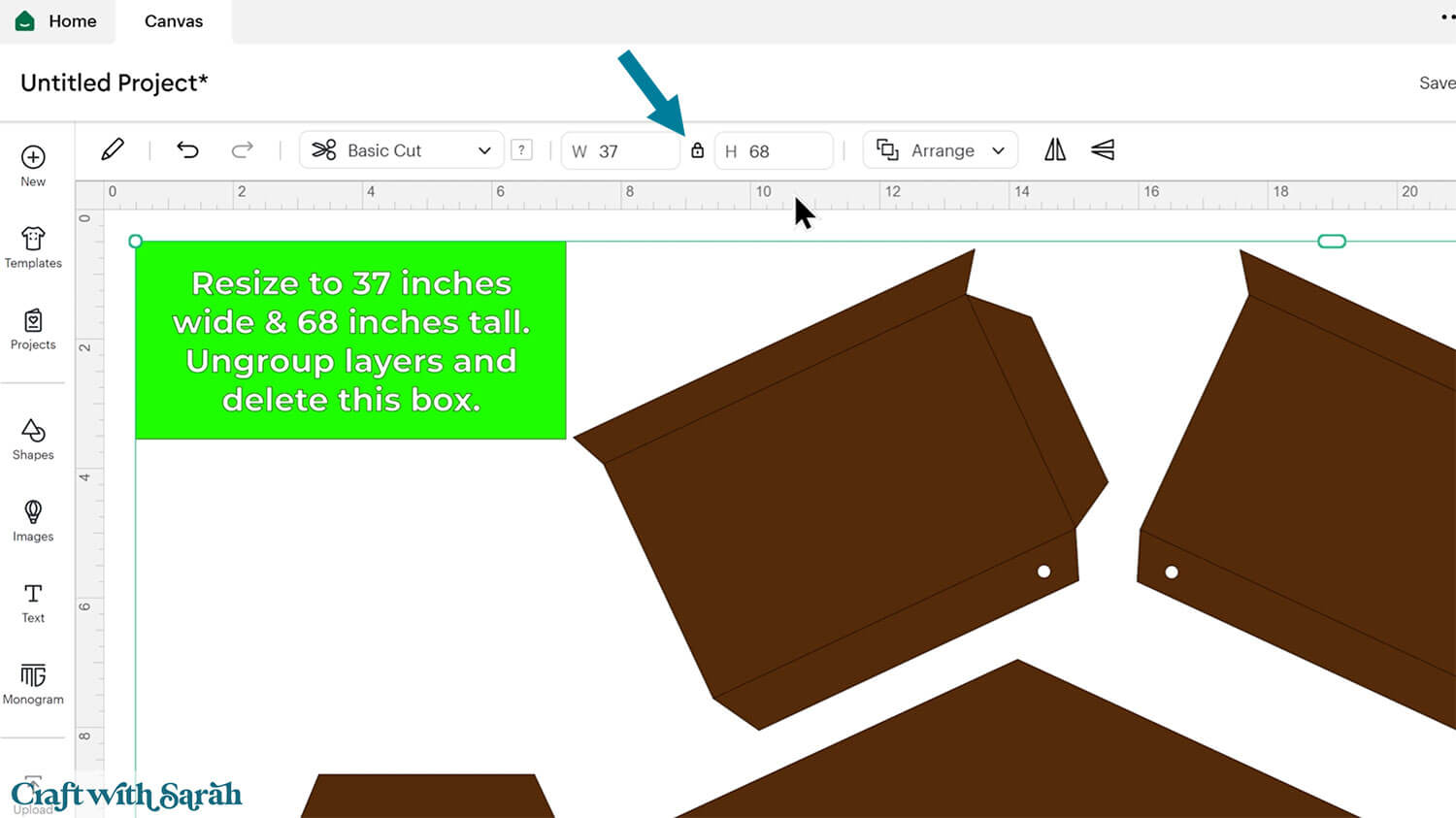 Nativity craft step 01