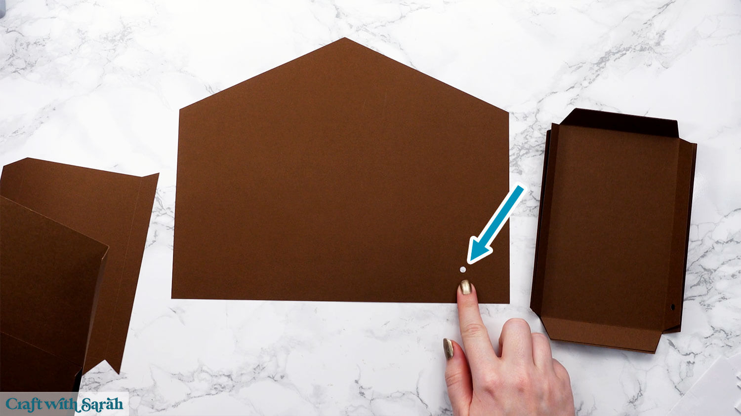 Nativity craft step 23