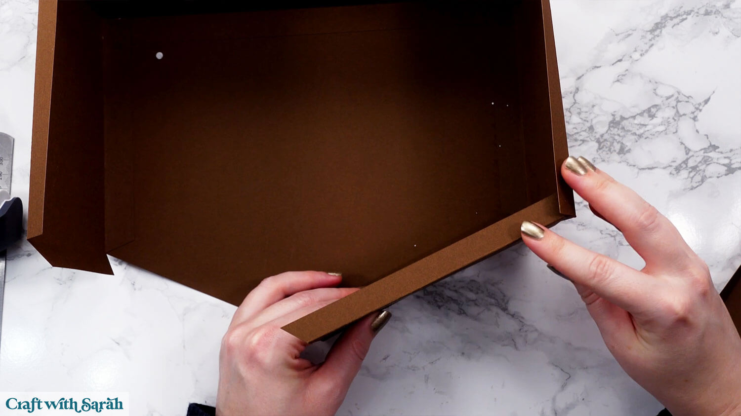 Nativity craft step 29