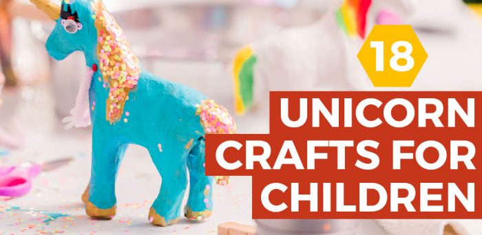 18 Easy Unicorn Crafts for Kids - Craft with Sarah