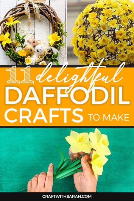 11 Delightful Daffodil Crafts For St David S Day Craft With Sarah