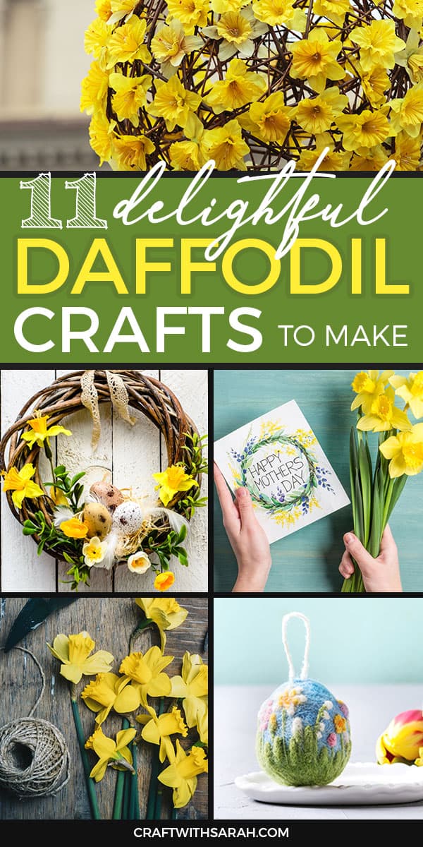 11 Delightful Daffodil Crafts for St David's Day | Craft With Sarah