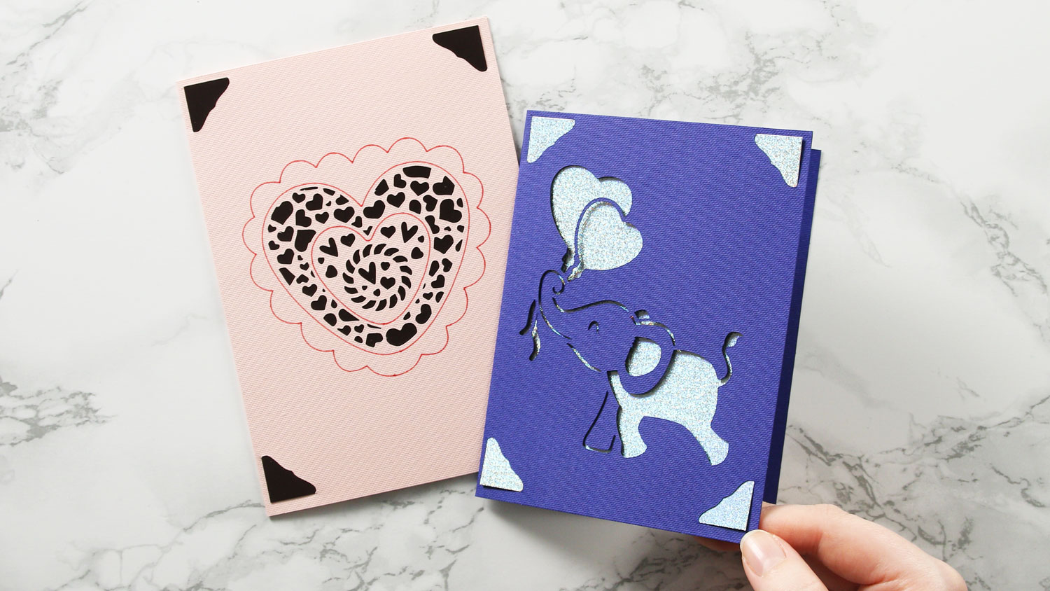 How To Make Your Own Card Designs For Cricut Joy - Tastefully Frugal