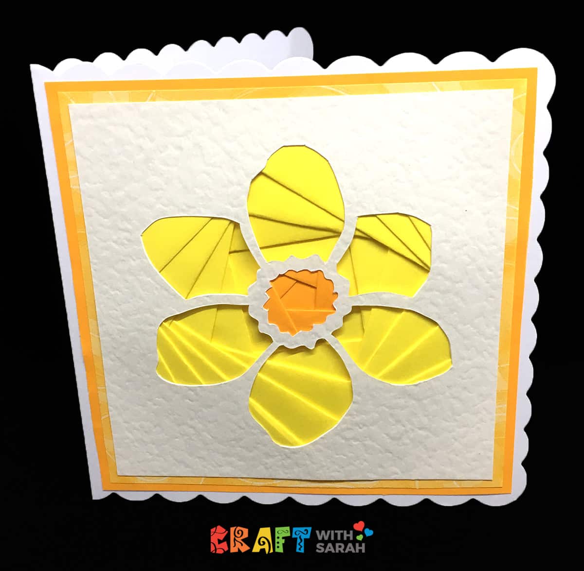 Daffodil Iris Folding Pattern | Craft With Sarah