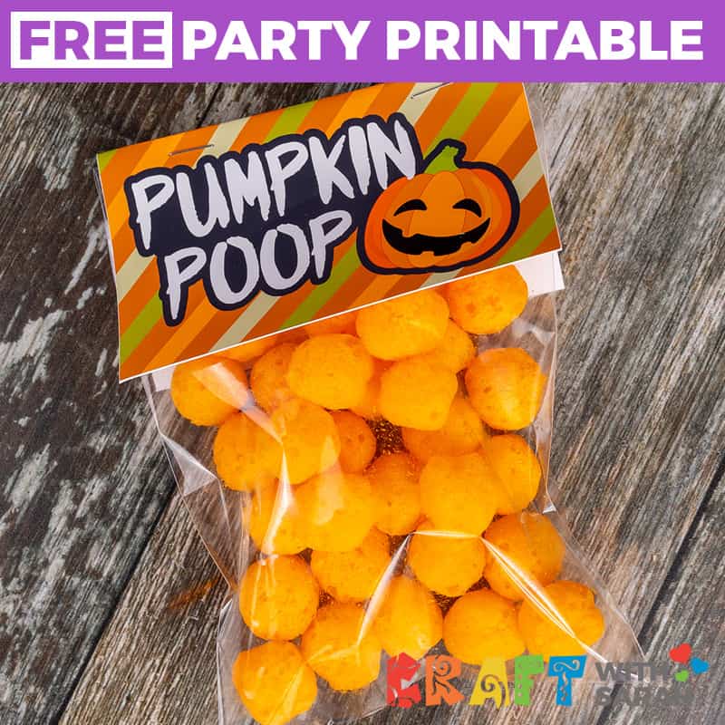Pumpkin Poop Printable