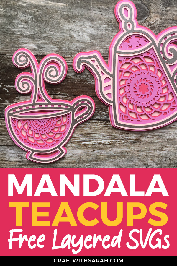 5 Free Tea & Coffee Layered Mandala SVG Files | Craft With ...