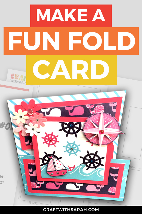 Quick & Easy Fun Fold Card Template Craft With Sarah