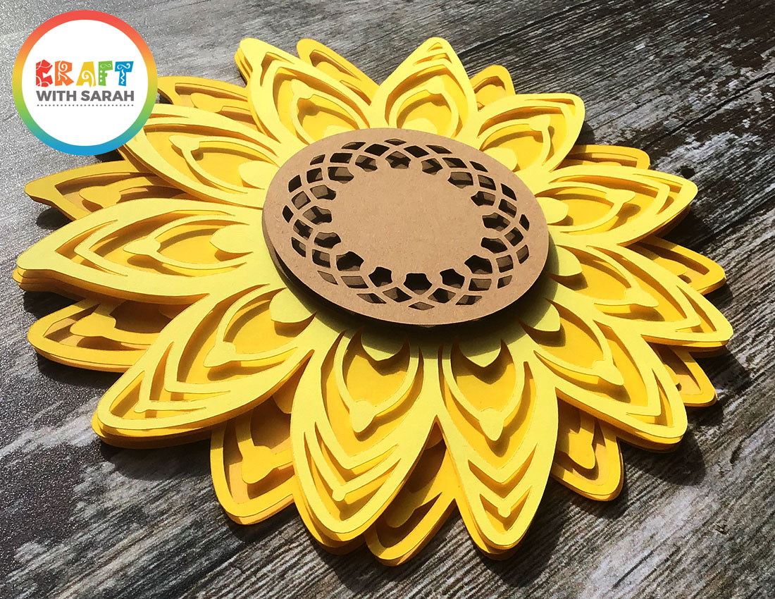 Free Free 182 Sunflower Layered Svg Free SVG PNG EPS DXF File