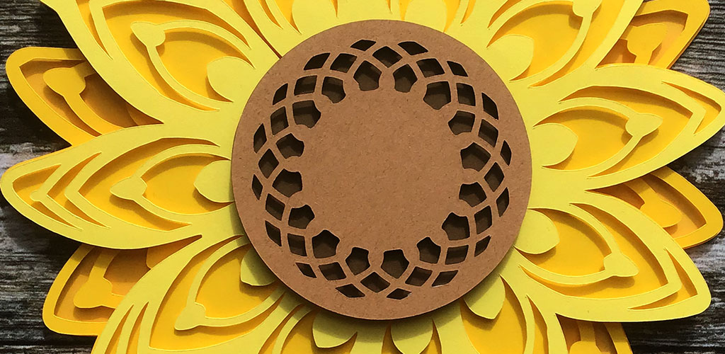 Download Sunflower Layered Svg Mandala Flower Cutting File Craft With Sarah