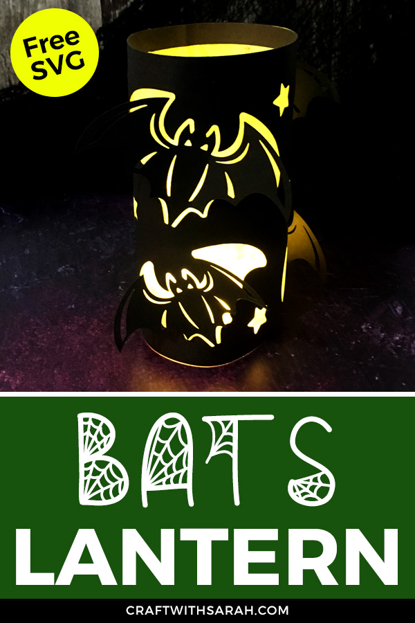 Download Halloween Bats Luminary Cutting File | Craft With Sarah
