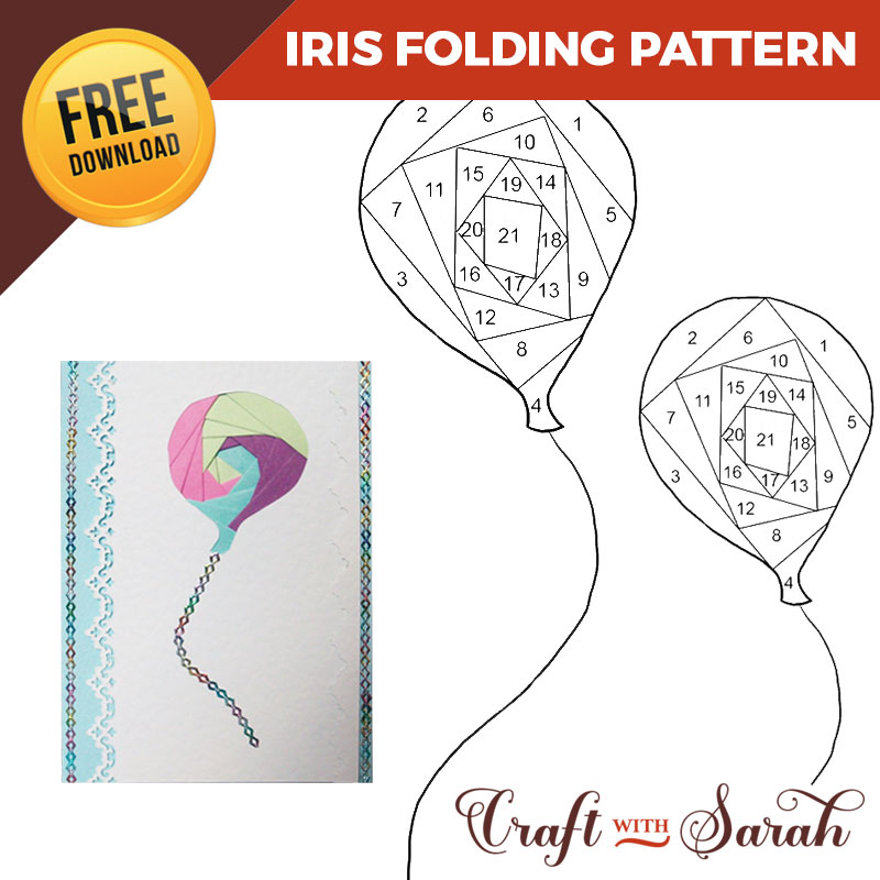 50 Free Iris Folding Patterns Craft With Sarah