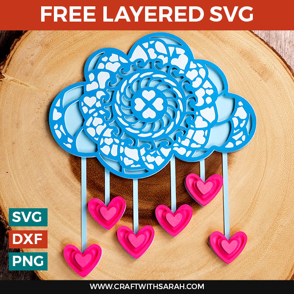 Download Valentine S Day Free Layered Svg Craft With Sarah