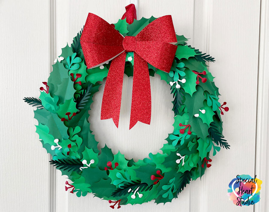 Tutorial: Christmas Ornament Wreath — Sarah Catherine Design
