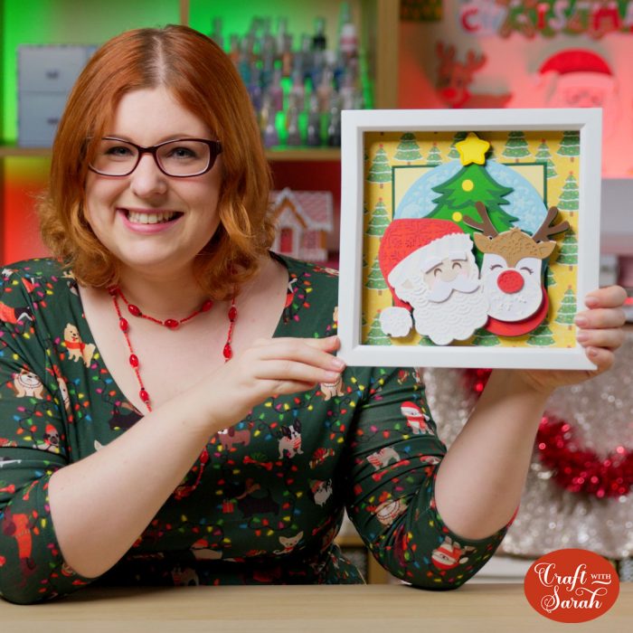 So Many Layers! Santa & Rudolph Layered SVG for Christmas - Craft with ...