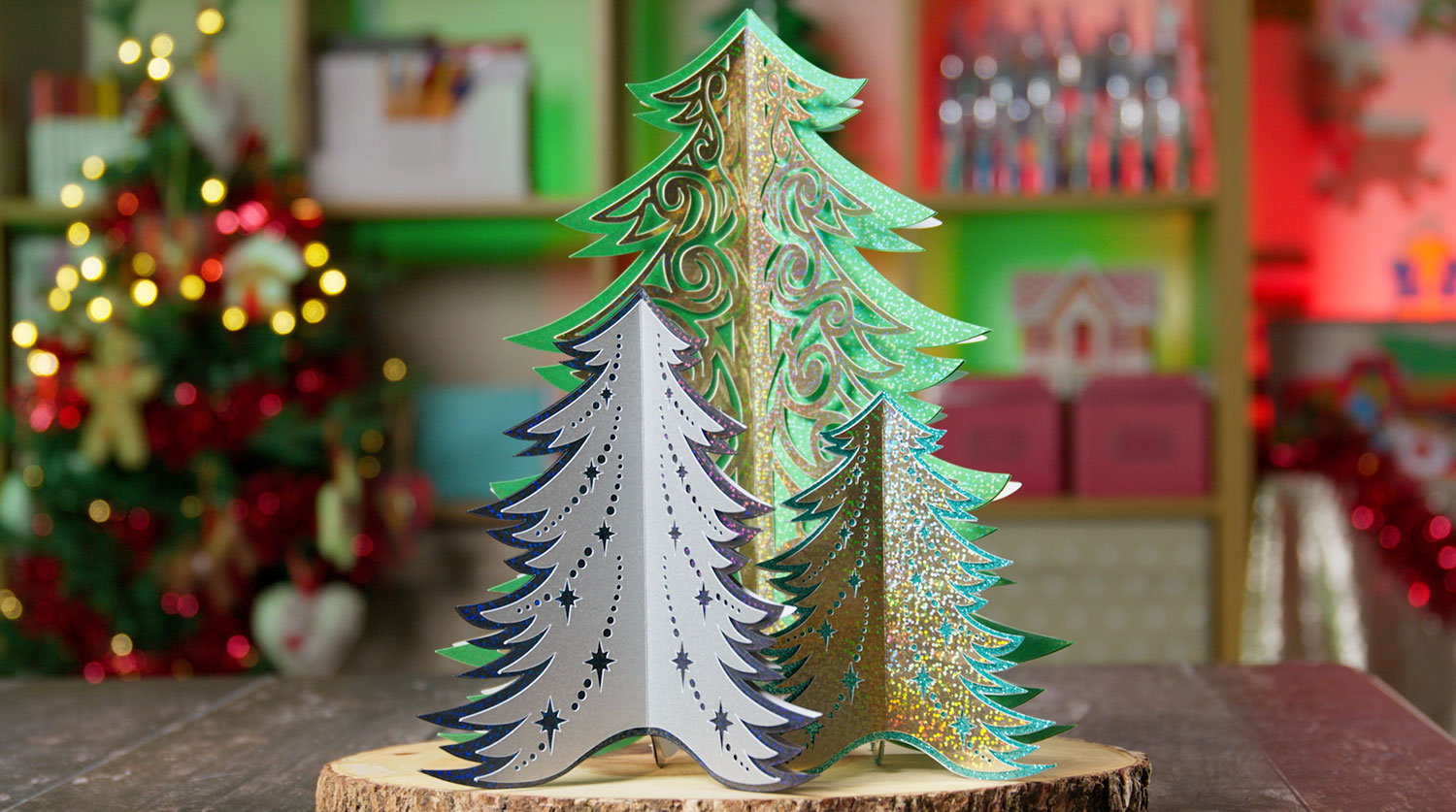 Christmas Ornament 3D, Holographic Christmas Tree Ornament
