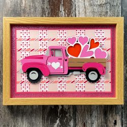 Valentine's Day Heart Truck SVG for the One You Love! - Craft with Sarah