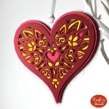 Make Beautiful DIY Heart Ornaments for Valentine's Tree Decorations ...