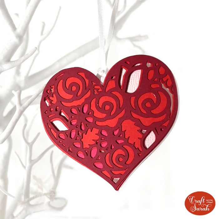 Make Beautiful DIY Heart Ornaments for Valentine's Tree Decorations ...